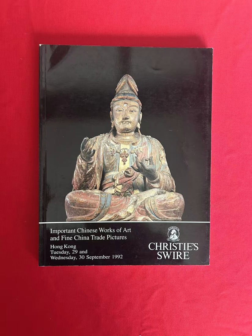 HK Christie's 1992 Important Chinese Ceramics and Works of Art: HK Christie's 1992 Important Chinese Ceramics and Works of Art , good condition!