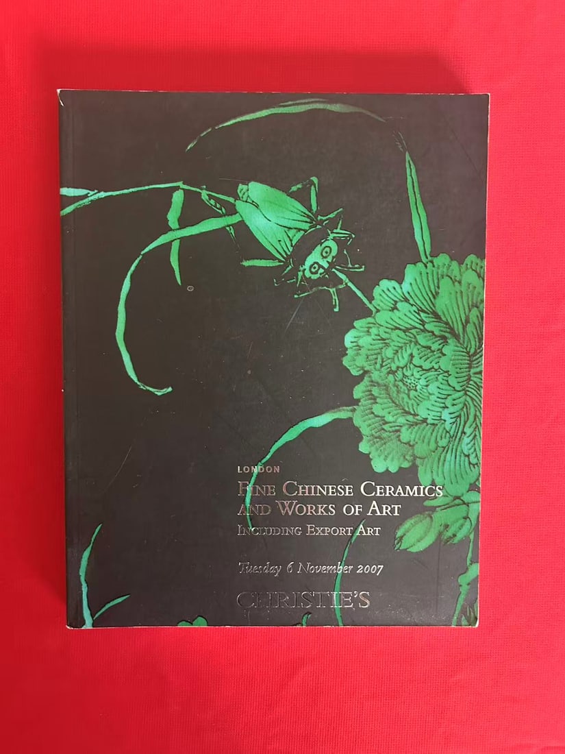 LD Christie's 2007 Fine Chinese Ceramics and Works of Art: LD Christie's 2007 Fine Chinese Ceramics and Works of Art , good condition!