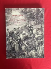 NY Sotheby's 1995 Fine Chinese Ceramics, Furniture and Works of Art