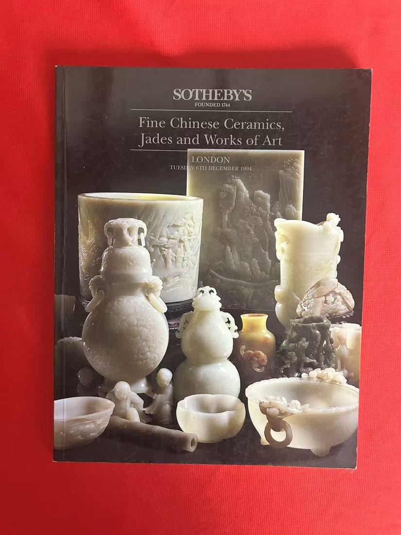 LD Sotheby's 1994 Fine Chinese Ceramics, Jades and Works of Art: LD Sotheby's 1994 Fine Chinese Ceramics, Jades and Works of Art , good condition!
