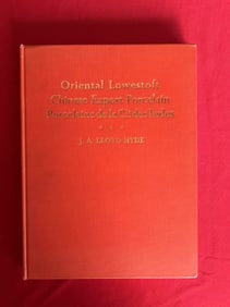 Chinese Export Porcelain by J.A. Lloyd Hyde