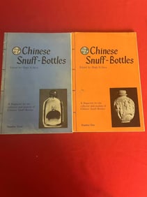 2 Volumes Chinese Snuff- Bottles by Hugh Moss