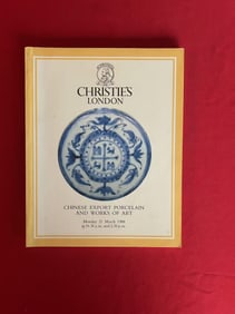 LD Christie's 1988 Chinese Export Porcelain and Works of Art