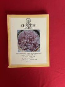 LD Christie's 1988 Chinese Export Porcelain and Works of Art