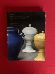 NY Christie's 2014 Fine Chinese Ceramics and Works of Art