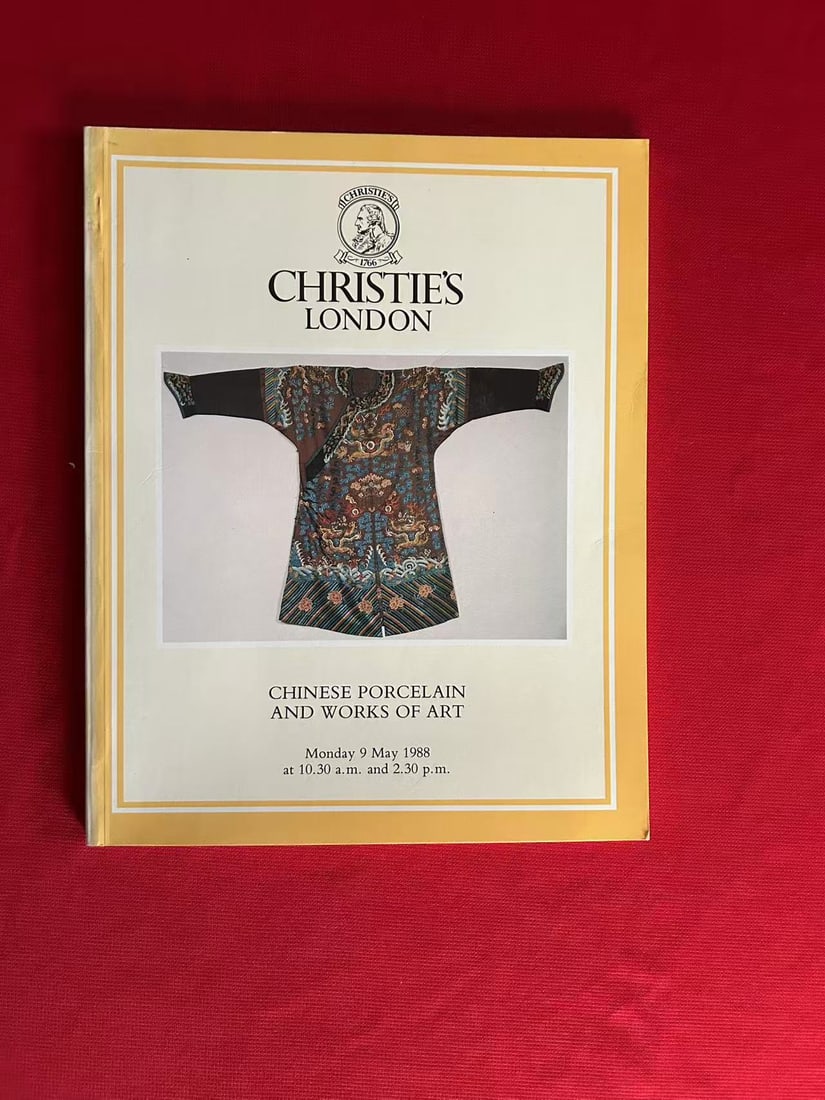 LD Christie's 1988 Chinese Porcelain and Works of Art: LD Christie's 1988 Chinese Porcelain and Works of Art , good condition!