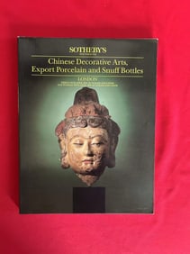 LD Sotheby's 1987 Chinese Decorative Arts, Export Porcelain and Snuff Bottles