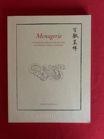 LD Sotheby's 2007 Menagerie An English Private Collection of Chinese Animal Carvings