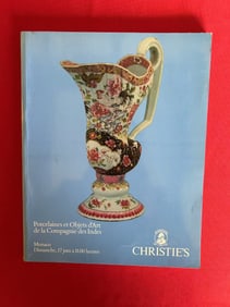 Monaco Christie's 1990 PORCELAINES ET OBJECTS D'ART DE LA COMPAGNIE DES INDES