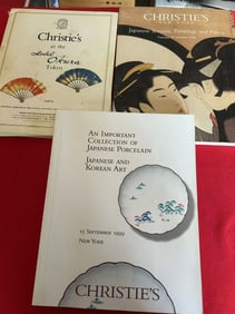 3 Volumes Christie's Japanese and Korean Art