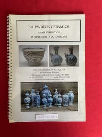 Shipwreck Ceramics A Sale Exhibition 2002