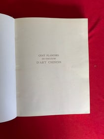 CENT PLANCHES EN COULEURS D'ART CHINOIS by R.L Hobson