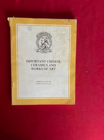 LD Christie's 1982 Important Chinese Ceramics and Works of Art