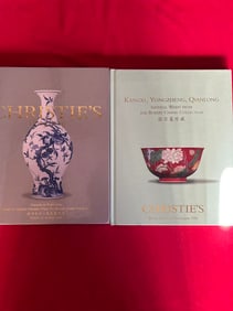 2 Volumes HK Christie's Important Chinese Ceramics From The Robert Chang Collection