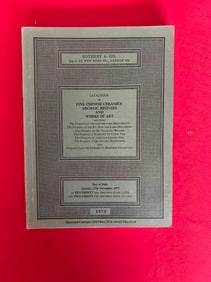 LD Sotheby's 1973 Fine Chinese Ceramics Archaic Bronzes and Works of Art