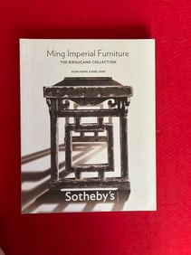 HK Sotheby's 2009 Ming Imperial Furniture The Biegucang Collection