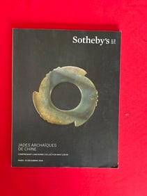 Paris Sotheby's 2016 Jades Archaiques De Chine