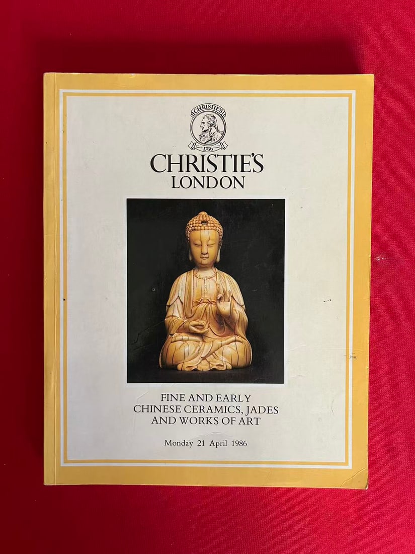 LD Christie's 1986 Fine and Early Chinese Ceramics , Jades and Works of Art (1 of 3)