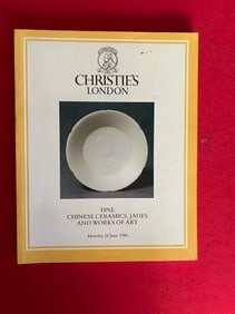LD Christie's 1986 Fine Chinese Ceramics , Jades and Works of Art