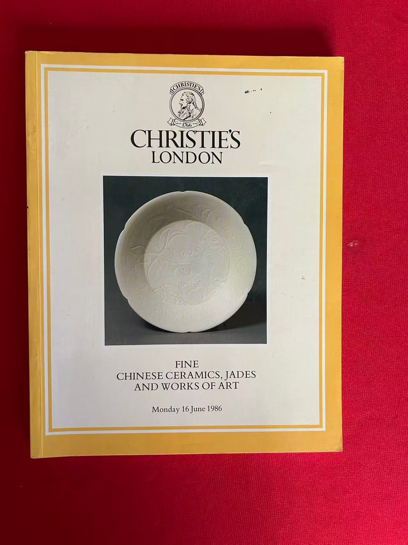 LD Christie's 1986 Fine Chinese Ceramics , Jades and Works of Art: LD Christie's 1986 Fine Chinese Ceramics , Jades and Works of Art , good condition!