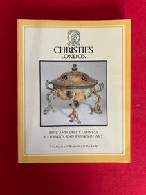 LD Christie's 1985 Fine and Early Chinese Ceramics and Works of Art