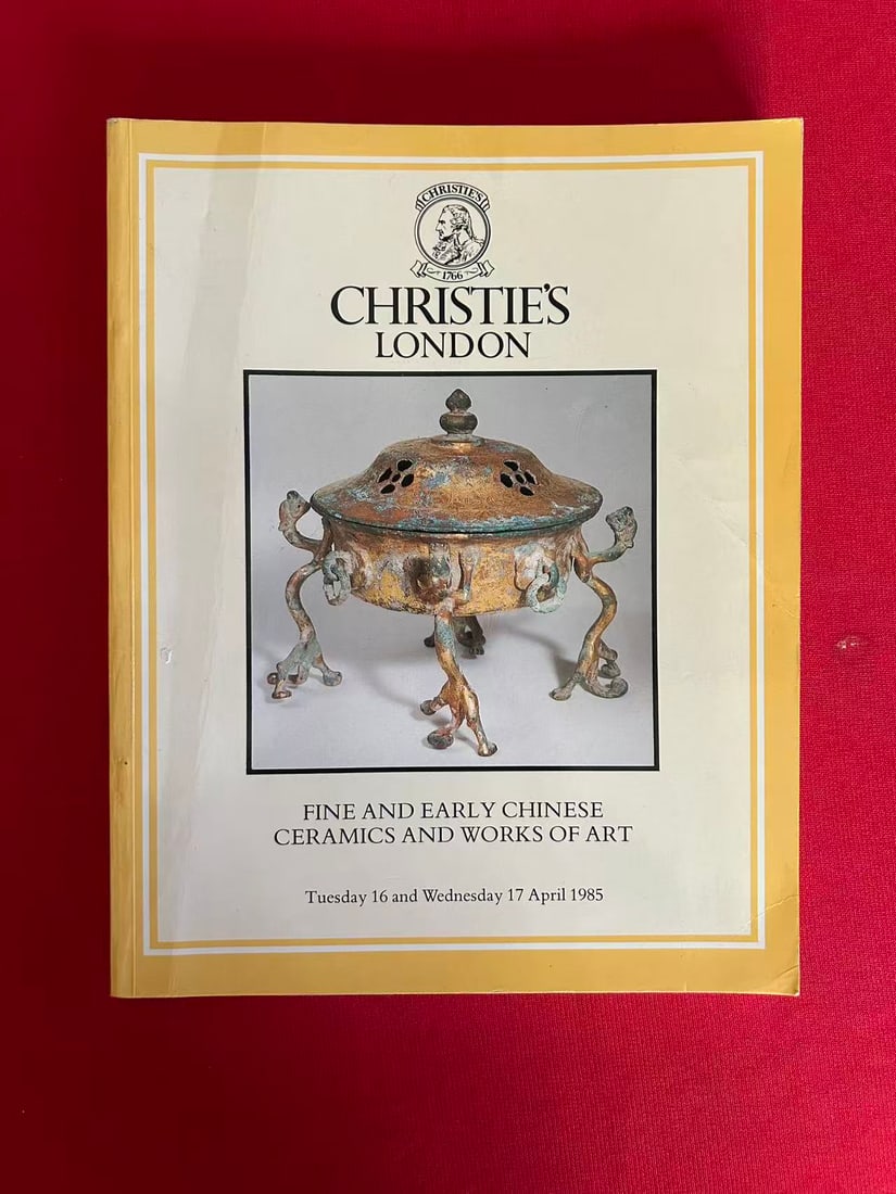 LD Christie's 1985 Fine and Early Chinese Ceramics and Works of Art (1 of 3)