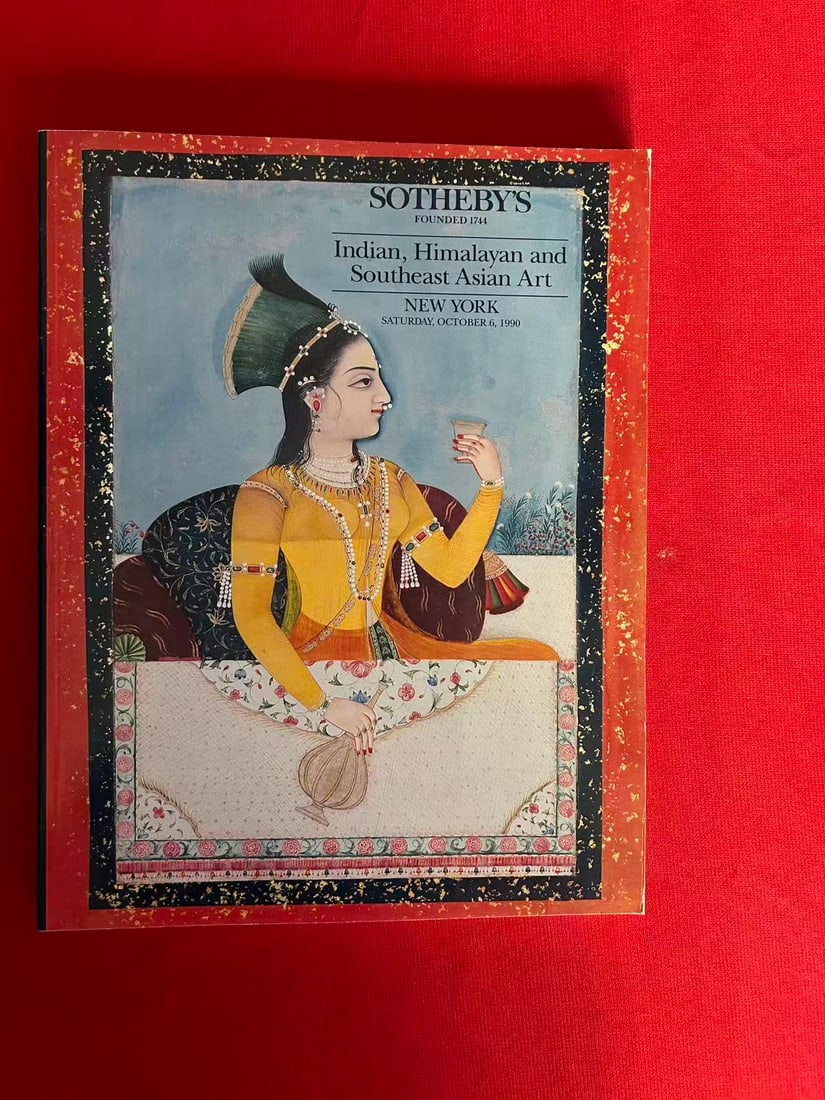 NY Sotheby's 1990 Indian, Himalayan and Southeast Asian Art: NY Sotheby's 1990 Indian, Himalayan and Southeast Asian Art , good condition!