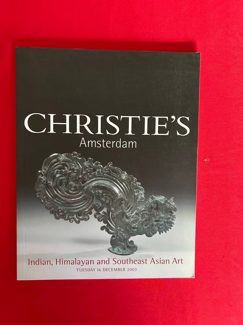 Amsterdam Christie's 2003 Indian , Himalayan and Southeast Asian Art: Amsterdam Christie's 2003 Indian , Himalayan and Southeast Asian Art , good condition!