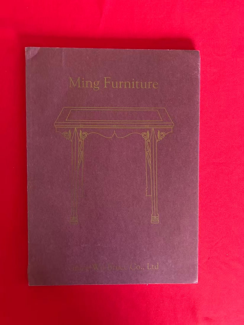 Grace Wu Bruce 1995 Ming Furniture: Grace Wu Bruce 1995 Ming Furniture , good condition!