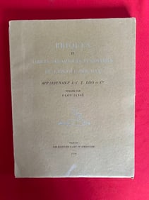BRIQUES ET OBJETS CERAMIQUES FUNERAIRES DE L'EPOQUE DES HAN By C.T.LOO