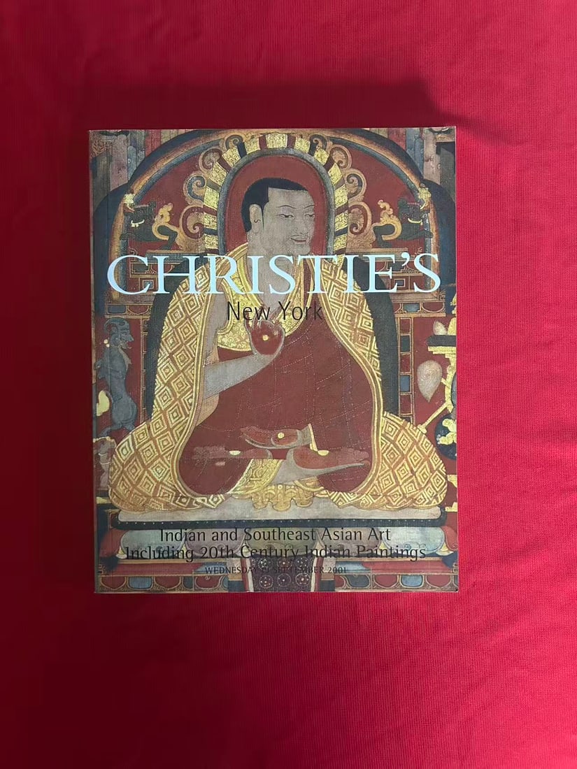 NY Christie's 2001 Indian and Southeast Asian Art Including 20th Century Indian Paintings: NY Christie's 2001 Indian and Southeast Asian Art Including 20th Century Indian Paintings , very good condition!