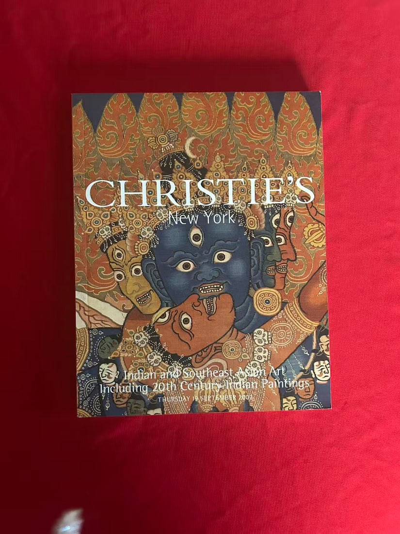 NY Christie's 2002 Indian and Southeast Asian Art including 20th Indian Paintings: NY Christie's 2002 Indian and Southeast Asian Art including 20th Indian Paintings , very good condition!