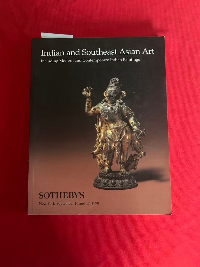 NY Sotheby's 1998 Indian and Southeast Asian Art: NY Sotheby's 1998 Indian and Southeast Asian Art , good condition!
