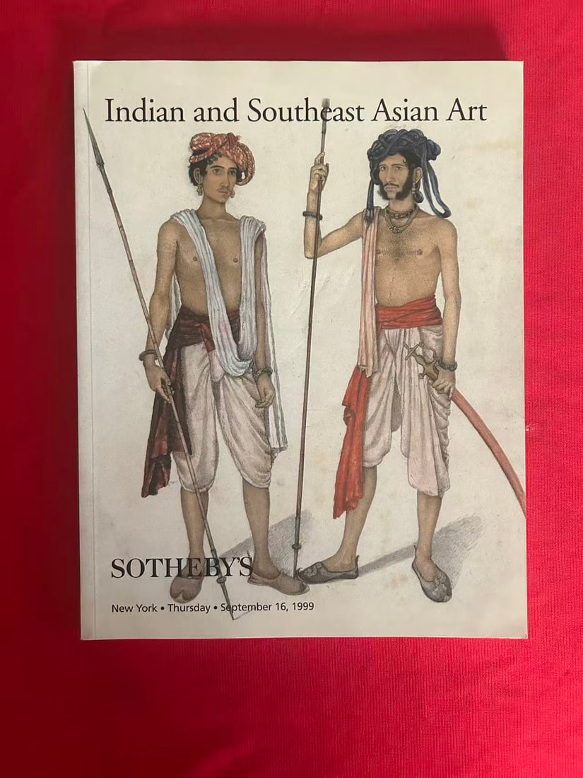 NY Sotheby's 1999 Indian and Southeast Asian Art: NY Sotheby's 1999 Indian and Southeast Asian Art , good condition!