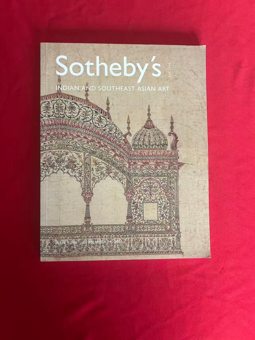 NY Sotheby's 2001 Indian and Southeast Asian Art: NY Sotheby's 2001 Indian and Southeast Asian Art , good condition!