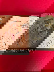 2 Volumes Chinese Paintings , The Pins Collection