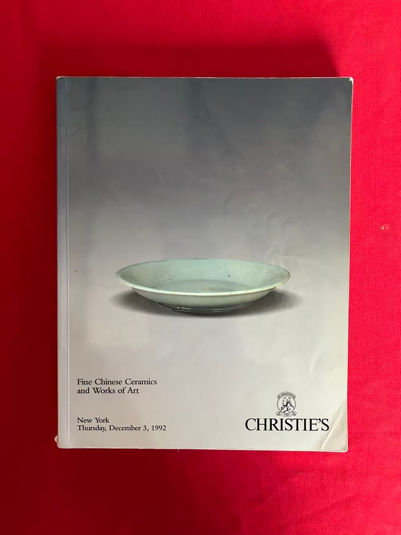 NY Christie's 1992 Fine Chinese Ceramics and Works of Art: NY Christie's 1992 Fine Chinese Ceramics and Works of Art , good condition!