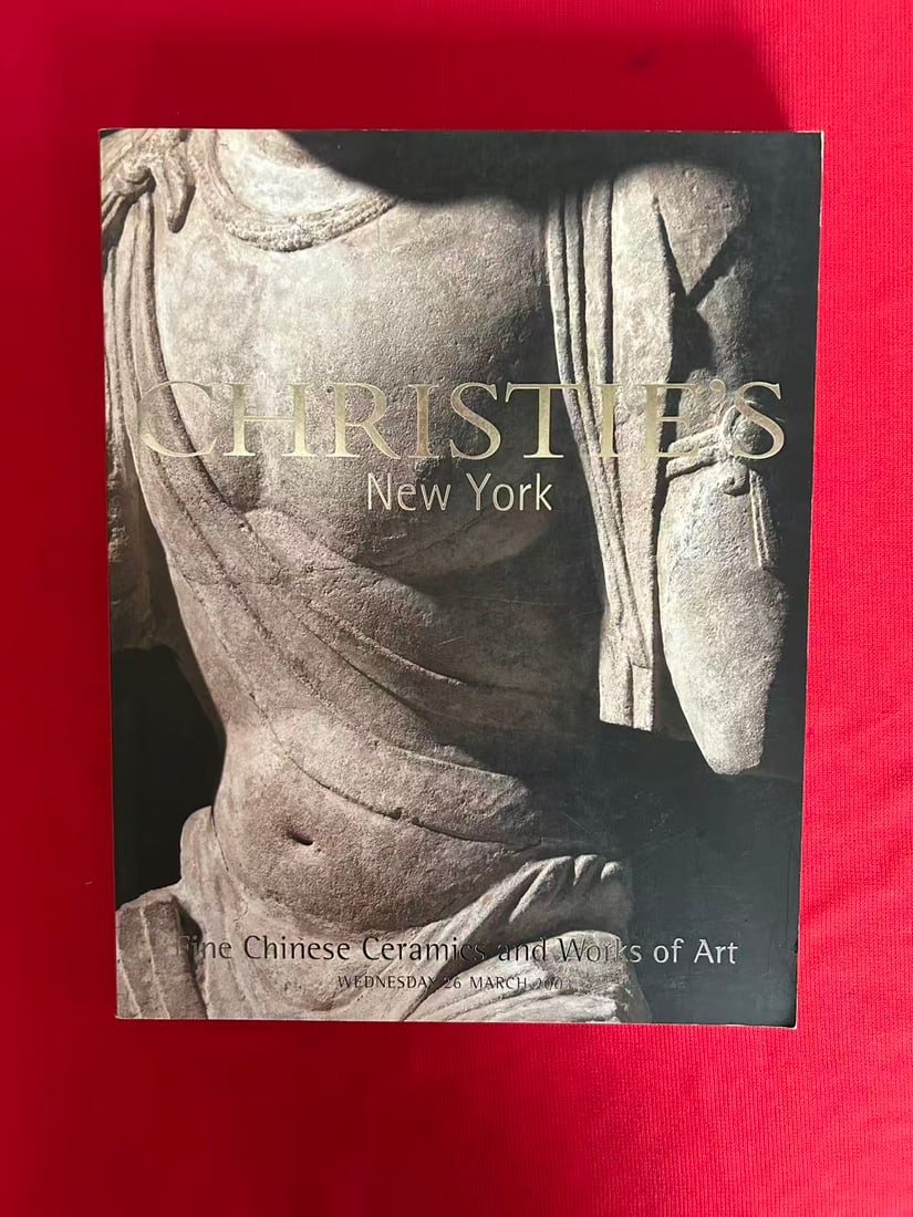 NY Christie's 2002 Fine Chinese Ceramics and Works of Art: NY Christie's 2002 Fine Chinese Ceramics and Works of Art , good condition!