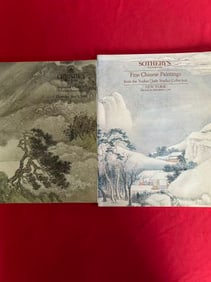 2 Volumes Christie's and Sotheby's Chinese Paintings