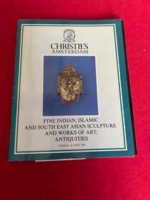 Amsterdam Christie's 1986 Fine Indian, Islamic and Southeast Asian Works of Art