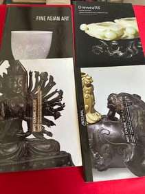 4 Volumes Asian Art Auction Catalog