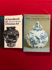 2 Volumes Chinese Art and Ceramics's reference book by Margaret Medley