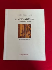 NY Christie's 2016 The Flacks Family Collection A Very Personal Selection