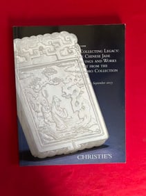 NY Christie's 2013 Fine Chinese Jade Carvings and Works of Art from The Lizzadro Collection