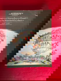 NY Sotheby's 1985 Important Chinese Export Porcelain from the Mottahedeh Collection