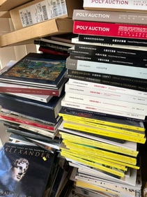 A Large Group of Chinese Painting's Catalog and Western Art Reference book (approximately 200)