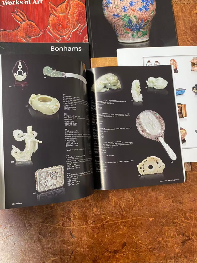 6 Volumes Bonhams Asian Art Catalogs - 3