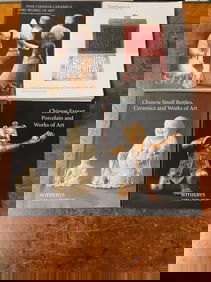 4 Volumes Sotheby's Chinese Art Catalogs