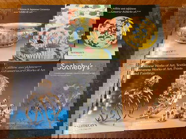 6 Volumes Sotheby's Asian Art Catalogs