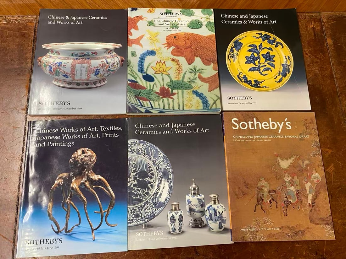 6 Volumes Sotheby's Asian Art Catalogs (1 of 3)